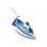 Plancha de vapor QUO Pro Steam 2600W azul y blanco cerámica función vertical