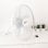 Ventilador Taurus BOREAL 16CR GO Blanco 35W DC Portátil 4 en 1 Batería Remote