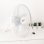 Standventilator Tragbar Taurus BOREAL 16CR GO 35W 40cm 5 Stufen Fernbedienung Akku