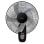 Ventilador de pé QUO 40 cm 45W 5 pás Oscilante Preto Comando Remoto
