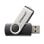 Pendrive Intenso Basic Line 16GB USB 2.0 Giratorio Negro y Plata