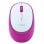 Maus Wireless Bluetooth 1600 DPI Rosa Silent Click Wiederaufladbar Lithiumakku