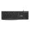 Tastatur Membran Nilox NXKBE000013 Spanisches Layout 12 Multimedia-Tasten Schwarz