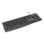 Tastatur Membran Nilox NXKBE000013 Spanisches Layout 12 Multimedia-Tasten Schwarz