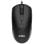 Tastatur Membran Nilox NXKME0011 Layout ES mit Maus USB Schwarz Office-Set