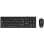 Tastatur Membran Nilox NXKME0011 Layout ES mit Maus USB Schwarz Office-Set