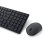 Tastiera Dell KM555 membrana Bluetooth compatta con mouse ambidestro nero