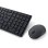 Tastiera Dell KM555 membrana Bluetooth compatta con mouse ambidestro nero
