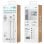 Cavo UNICO CB1253 Lightning USB-C 1 m Bianco Nylon 30 W PD Ricarica Dati