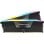 Corsair Vengeance RGB CMH64GX5M2D6000C40 Memórias RAM 64GB (2x32GB) DDR5 6000MHz CL40 Intel XMP RGB Pretas