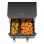 Fritteuse Heißluft Xiaomi MAF-D1001 10L 2700W Dual Zone Touchpanel Schwarz Antihaft