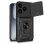 Carcasa COOL para iPhone 17 Pro / 18 Pro Hard Ring Negro