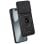 Capa cool para iPhone 17 Pro com anel rígido preto