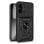 Capa cool para iPhone 17 com anel rígido preto