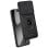 Capa cool para iPhone 17 com anel rígido preto