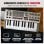 Controlador MIDI Akai MPK Mini IV 25 Teclas USB-C Pads RGB Suite DAW Integrada