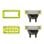 Tête de rasage Philips Norelco OneBlade QP624/50 2 lames Lime Argent compatibilité étendue