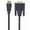 Cable Gembird CC-HDMI-DVI-3M HDMI a DVI-D 3 m chapado en oro negro macho-macho