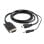 Cable adaptador HDMI a VGA Gembird A-HDMI-VGA-03-6 1,8 m audio 3,5 mm Full HD
