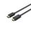 Kabel UNITEK V1608A DisplayPort HDMI 1,8 m Aluminium Grau 4K 60Hz HDCP 2.2