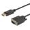 Cable DisplayPort Savio CL-92 1,8 m Macho-Macho VGA Negro Resolucion 1920x1200