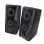 Enceintes Esperanza filaires 6W avec amplificateur integre et port casque