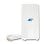 Antena Qoltec 57013 30dBi Omnidireccional 0.6-2.7GHz Polarización Vertical Blanca