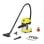 Aspiradora de tambor Kärcher WD 3 S 1000 W Seca y húmeda 15 L Acero inox