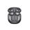 Ecouteurs Havit 6939119080785 intra-auriculaires sans fil Bluetooth TWS pour appels et musique avec micro et réduction de bruit, noirs