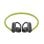 Auriculares Havit E553BT inalámbricos Bluetooth para música, deporte y uso diario, con micrófono, negros y verdes