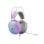 Casque Havit 6939119064990 filaire gaming avec micro perche rétroéclairé blanc