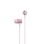 Casque Havit 6939119030148 filaire jack 3,5 mm pour musique intra-auriculaire rose