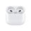 Ecouteurs Apple AirPods 3 sans fil Bluetooth intra-auriculaires, contrôle tactile, IPX4, blanc