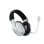 Auriculares Havit 6939119064402 inalámbricos y con cable Bluetooth y RF para gaming con micrófono, negro y blanco