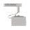 Soporte para proyector XGIMI Ceiling Mount oro blanco ajuste 360° hasta 6 kg
