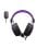 Casque Havit H2002C+U filaire Jack 3,5 mm spécial gaming avec micro détachable noir violet