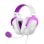 Casque Havit 6950676214154 filaire pour gaming avec microphone, violet et blanc