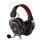 Casque Havit H2008D filaire mini-jack pour gaming avec micro, noir et rouge