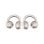 Auriculaires Motorola moto buds loop sans fil Bluetooth avec Réduction de Bruit, waterproof, beige