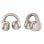 Auriculaires Motorola moto buds loop sans fil Bluetooth avec Réduction de Bruit, waterproof, beige