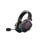 Casque Havit 6939119065584 Gaming filaire et sans fil Bluetooth, micro boom, noir et rouge