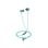 Casque Havit HV-H2178D filaire jack 3,5 mm pour musique, intra-auriculaire, bleu