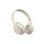 Casque Havit H628BT sans fil et filaire Bluetooth 5.3 pour musique, pliable, beige