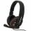 Auriculares Esperanza EH118 con cable Alámbricos Binaurales para Llamadas y Música Negro Rojo