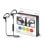Savio WE-03 Auriculares Desportivos Sem Fios Bluetooth com Microfone e Controlos Integrados Pretos