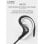 Savio WE-03 Auriculares Desportivos Sem Fios Bluetooth com Microfone e Controlos Integrados Pretos