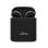 Auriculares Media-Tech MT3589K inalámbricos Bluetooth para llamadas y música con micrófono negro