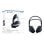 Casque Sony PULSE Elite sans fil Bluetooth gaming avec réduction de bruit, microphone, noir et blanc