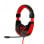 Kopfhörer iBox SHPI1528MV kabelgebunden 3,5 mm Gaming Binaural mit Mikrofon Schwarz Rot