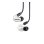 Auriculares Shure AONIC 215 com fio Jack 3,5 mm, Cancelamento Ativo de Ruído, microfone, translúcido/branco